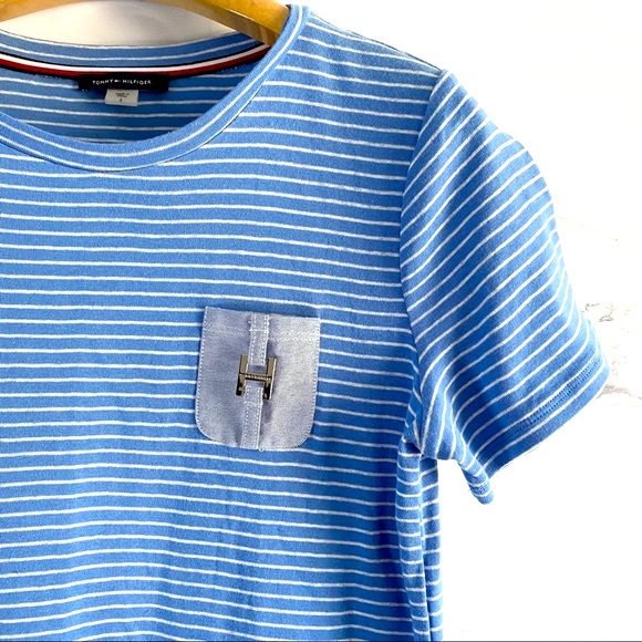 Tommy Hilfiger Nautical Striped SS Dress Size Small - Picture 2 of 6